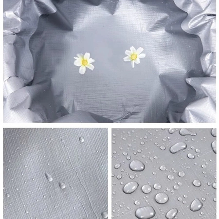 Plandeka Gruba Pokrowiec Mocna Wzmacniana Wodoodporna Płachta 120g 3x4 m GARDLOV