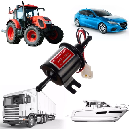 Pompka Przepływowa 12V Pompa do Paliwa Elektryczna XTROBB