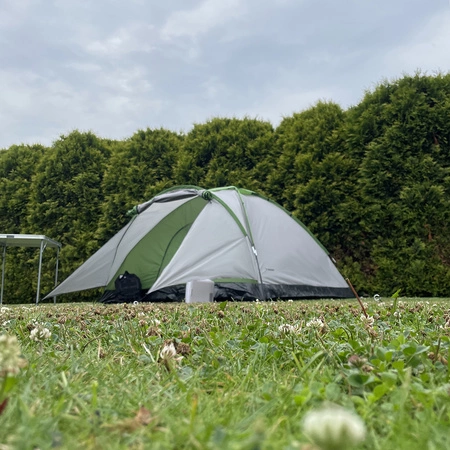 Namiot Turystyczny 4 Osobowy Kampingowy Wodoodporny Przedsionek Moskitiera TRIZAND