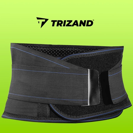 Pas Rozgrzewający na Plecy Wzmacniający Ledźwie z Wbudowanymi Magnesami XXL