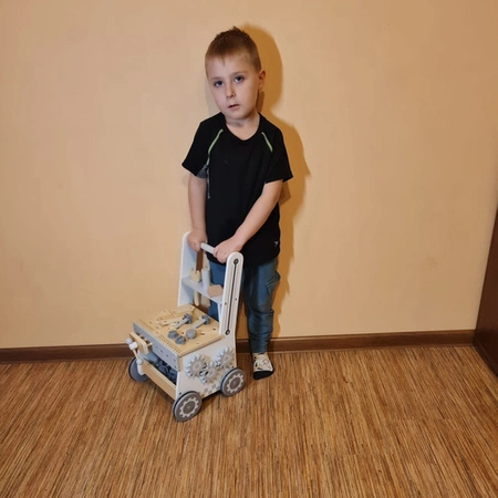 Warsztat dla Dzieci Zestaw Majsterkowicza Drewniany Narzędzia z Narzędziami KRUZZEL