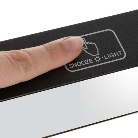 Budzik Elektroniczny Zegar LED Głośny Stojący Data Termometr Działa na Głos IZOXIS