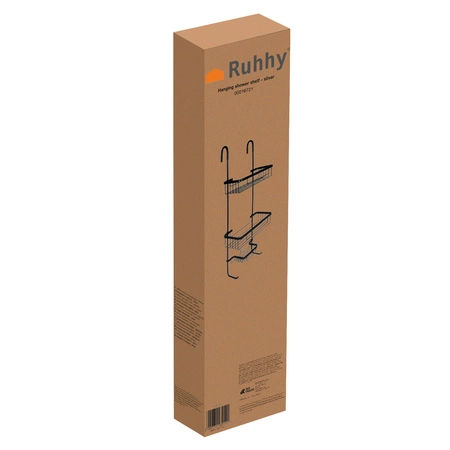 Półka Wisząca pod Prysznic do Łazienki Nierdzewna RUHHY