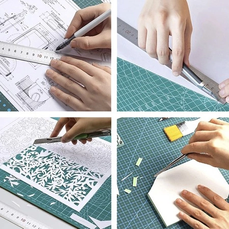 Mata do Cięcia Samogojąca Modelarska Dwustronna A2 60x45cm Duża Podkładowa BIGSTREN