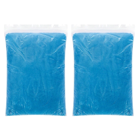 Piasek Kreatywny Foremki Basen Piaskownica Zestaw + 2 kg Piasku dla Dzieci KRUZZEL