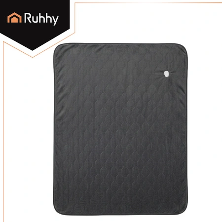 Koc Elektryczny Dwuosobowy Duży Miękki Mata Grzewcza Pilot Timer 9 Trybów RUHHY