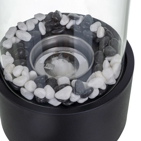 Biokominek Wolnostojący do Domu Bezdymny Bio Kominek na Bioetanol + Kamyki Kaminer 26300