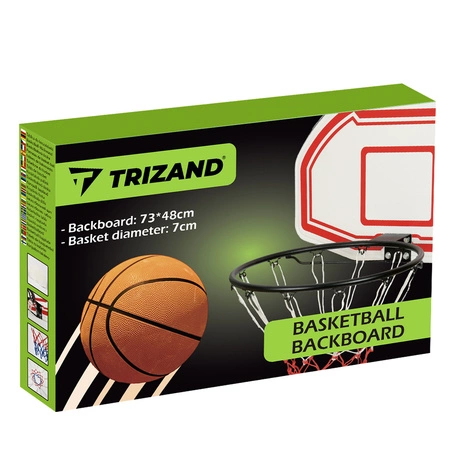 Kosz do Koszykówki Tablica do Gry w Kosza Koszykówkę Tarcza Obręcz Wiszący TRIZAND