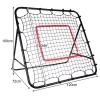Rebounder Trenażer Bramka Rama Treningowa do Piłki Nożnej Piłkarska 120x120 TRIZAND