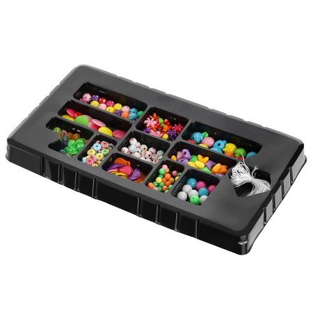 Zestaw do Robienia Bransoletek Biżuterii Naszyjników Koraliki Koralików DIY ISO TRADE