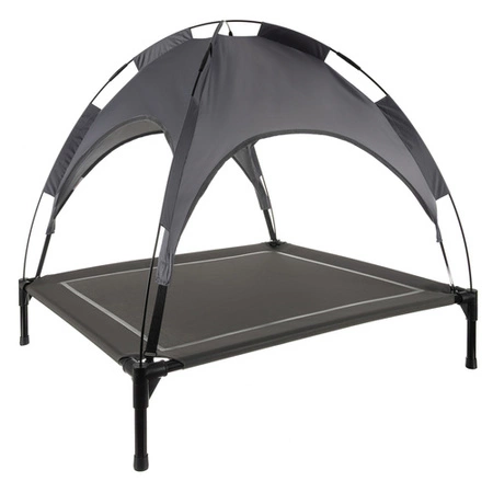 Zadaszone Legowisko dla Psa Podwyższone z Daszkiem Matą Turystyczne XXL PURLOV