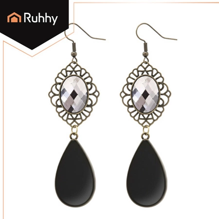 Zestaw Retro Ruhhy Karnawał Lata 20 Stylowy kostium z akcesoriami 9el Damski 26273