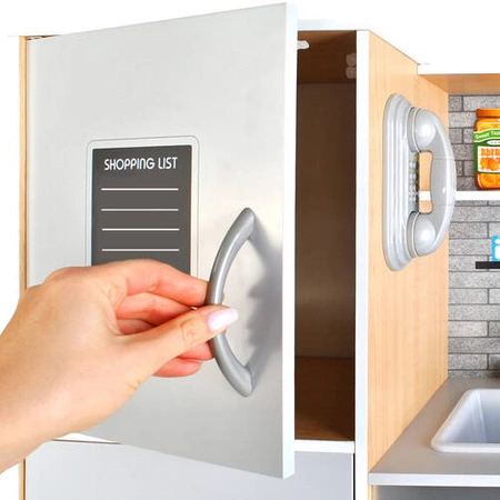 Drewniana Kuchnia dla Dzieci XL Światło Akcesoria KRUZZEL