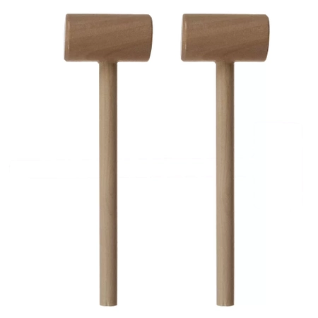 Drewniana Kostka Edukacyjna Słoń Montessori Wbijak KRUZZEL