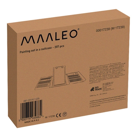 Zestaw Artystyczny do Malowania w Walizce 208 szt MAALEO