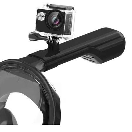 Maska do Nurkowania Pełnotwarzowa S / M Składana do Pływania Snorkelingu TRIZAND