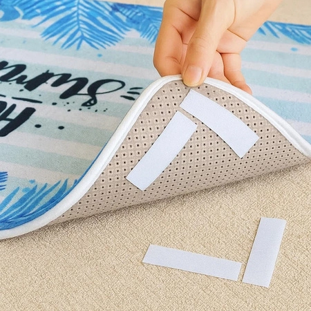 Taśma Rzep Samoprzylepna z Klejem 25 mm Biały 5 mb Zestaw Haczyk Pętelka Ruhhy 25999