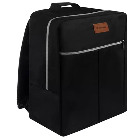 Plecak do Samolotu Bagaż Podręczny Torba Podróżny Lekki +Kosmetyczka Czarny TRIZAND