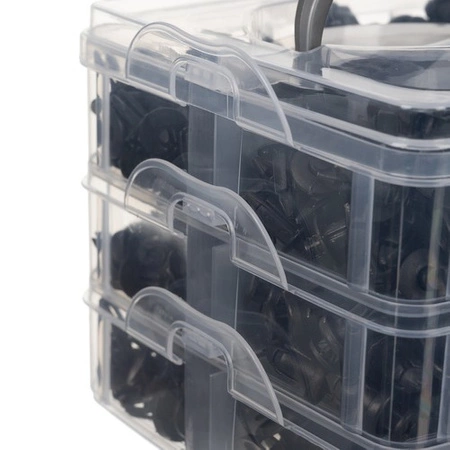 Zestaw Spinek Samochodowych Spinki do Auta Tapicerki Ściągacz Wyjmaki 626el XTROBB