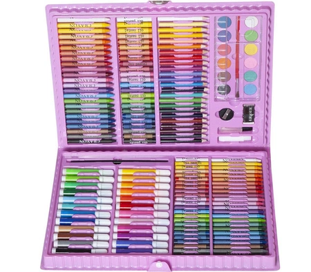 Zestaw do Malowania dla Dzieci Dziewczynek Artystyczny Plastyczny + Walizka MAALEO