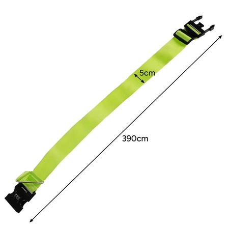 Pas Zabezpieczający do Walizki Bagażu Spinający Bagażowy Podróżny Kod 3,9m Trizand 25812