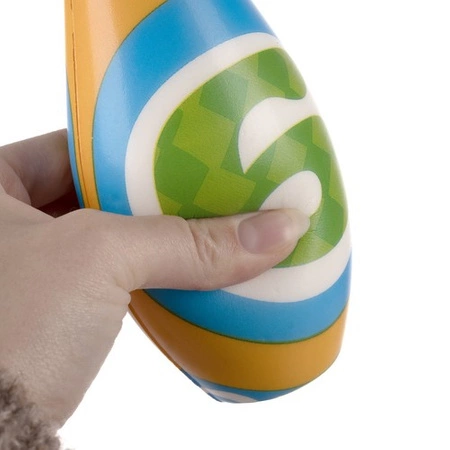 Kręgle dla Dzieci Duże Kolorowe Piankowe 6 Kręgli + Kula Gra Zręcznościowa KRUZZEL