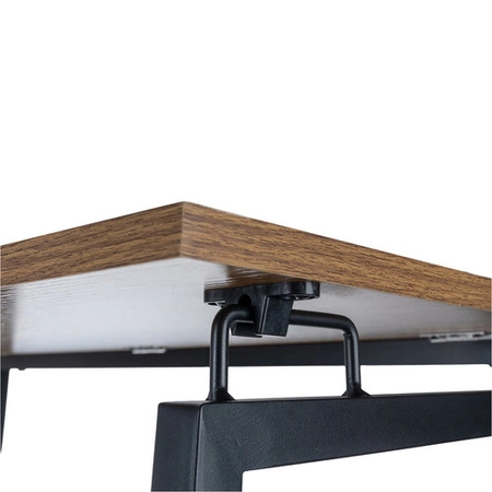 Biurko Składane Lekkie Industrialne Loft Komputerowe pod Laptopa Stolik RUHHY 26116