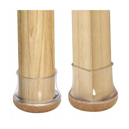 Nakładki na Nogi Krzesła z Grubym Filcem Ochronne Filc 13-23 mm Nakładka x4 RUHHY