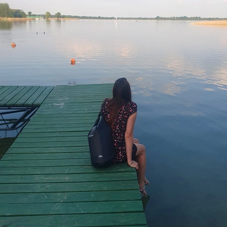 Worek Wodoodporny Wodoszczelny na Kajak Torba 20l Wodoszczelna Plecak Mocny TRIZAND