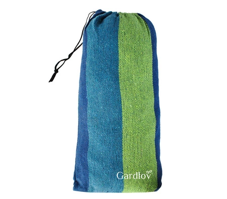 Duży Hamak Ogrodowy Dwuosobowy Pokrowiec Liny XXL GARDLOV