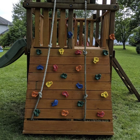 Kamienie Wspinaczkowe Uchwyty do Wspinaczki dla Dzieci Duże Śruby Zestaw UV KRUZZEL