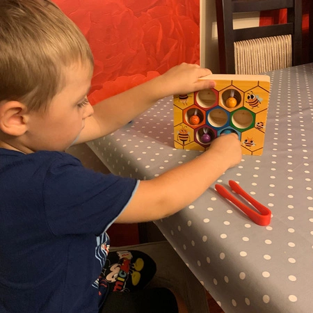 Gra Plaster Miodu Montessori Pracowite Pszczółki KRUZZEL