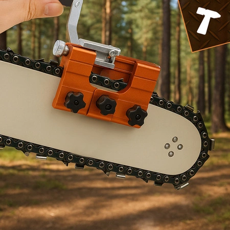 Ostrzałka do Łańcuchów Piły Spalinowej Pilarki Ręczna 5 x Ostrza Osełki Bigstren 26297