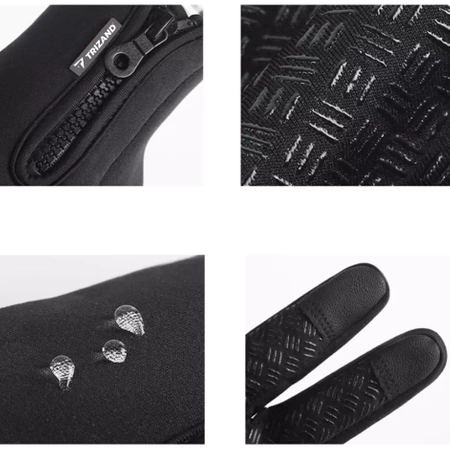 Rękawiczki Dotykowe Zimowe do Biegania Smartfona TRIZAND