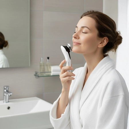 Masażer do Twarzy EMS Mezoterapia Bezigłowa Lifting Urządzenie 5w1 Masaż Soulima 25888