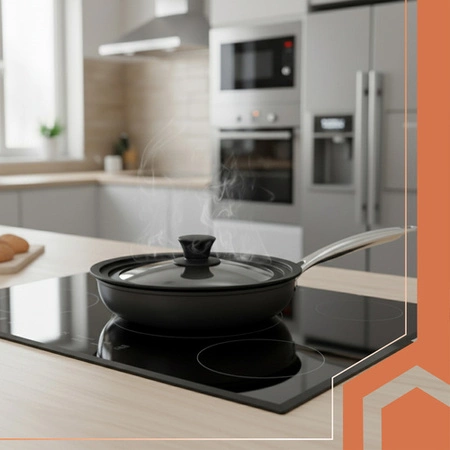 Pokrywka Uniwersalna 3w1 Ruhhy Silikonowa do Garnków i Patelni 18 20 22 cm 25563