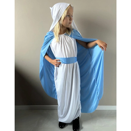 Strój Maryja na Jasełka Kostium Matka Boska Przebranie Maryi Kostium Zestaw KRUZZEL
