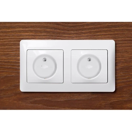 Blokada do Kontaktów Zabezpieczenie Zaślepki 15szt białe RUHHY