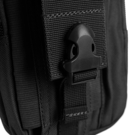 Saszetka Nerka + Pas Taktyczny Męska Czarna Taktyczna Wojskowa na Pasek TRIZAND