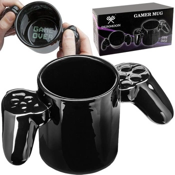 Kubek Gracza na Prezent dla Chłopca Urodziny Game Over Fana Gamera 380 ml DUNMOON