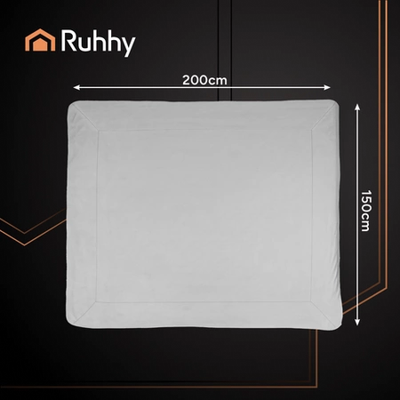 Koc Gruby Dwustronny Narzuta na Łóżko Kanapę Miękki Ciepły Baranek 150x200 Ruhhy 26293