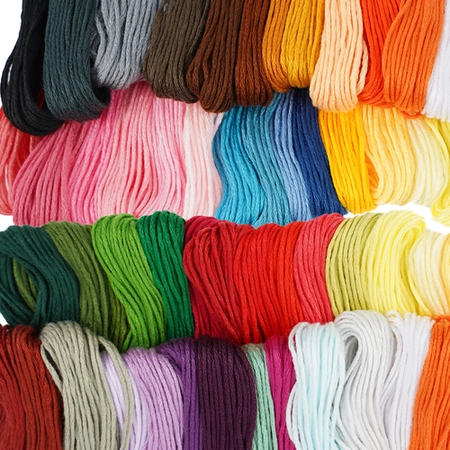 Mulina Zestaw do Haftu Haftowania Muliny Kolorowe Nici do Wyszywania 150szt Maaleo 25662