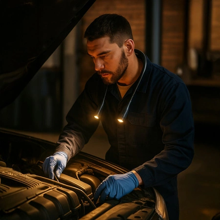 Lampka do Czytania Książek na Szyję Nocna Latarka LED Akumulator na USB-c IZOXIS 25675