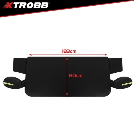 Mata antyszronowa Xtrobb osłona na szybę samochodowa uniwersalna zima lato 27186