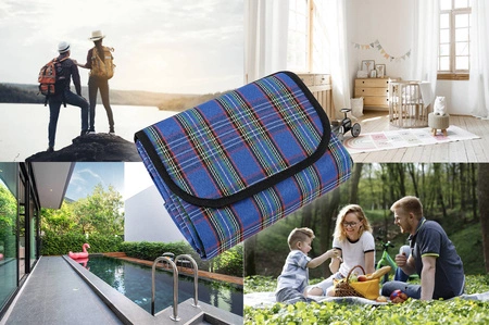 Mata Koc Piknikowy Plażowy Wodoodporny Biwak Duża MALATEC