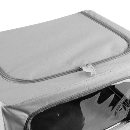 Pokrowiec na Pościel Ubrania Koce Pojemnik Torba Organizer ze Stelażem 2szt RUHHY