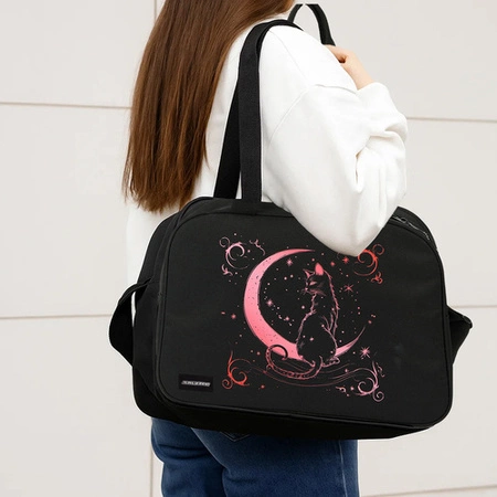 Torba Szkolna na Ramię Sportowa Młodzieżowa na Basen Breloczek Pojemna 13L Kruzzel 26516