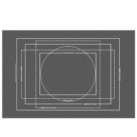 Mata do Układania Puzzli na 500-1500 Elementów Plansza Podkładka pod Puzzle MALATEC