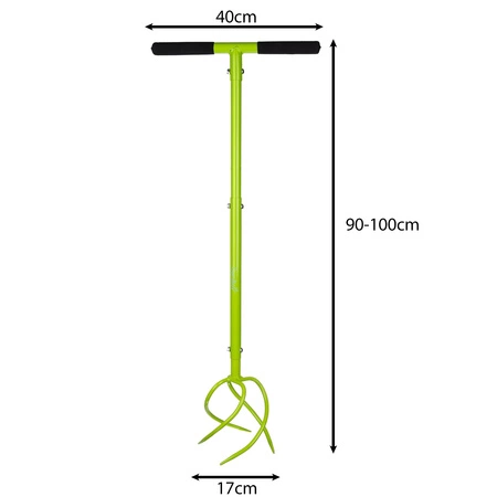 Kultywator Ręczny Spulchniacz Gleby Aerator Ogrodowy Glebogryzarka Ręczna GARDLOV
