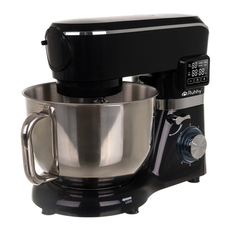 Robot Planetarny Kuchenny z Podgrzewaną Misą 6,2l Wielofunkcyjny Blender Ruhhy 25728